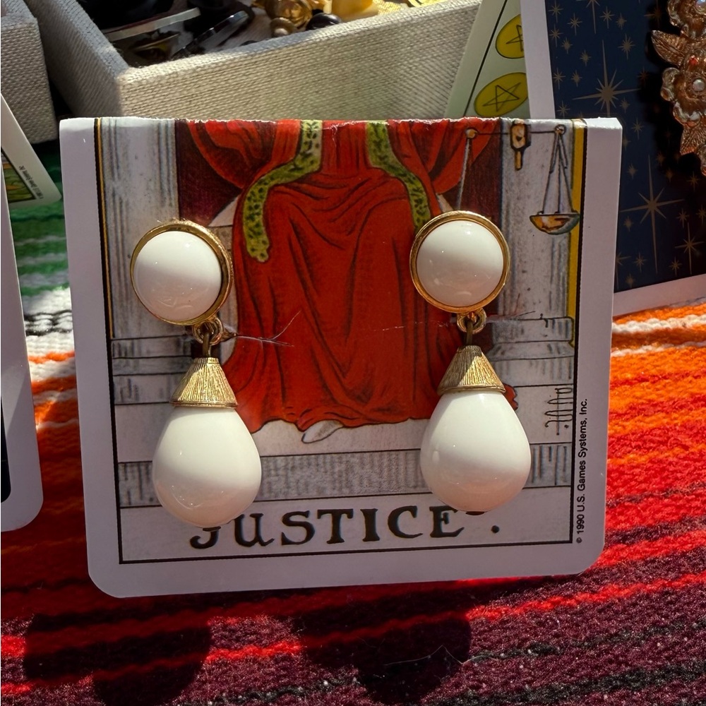Variety of Antique/vintage clip on earrings